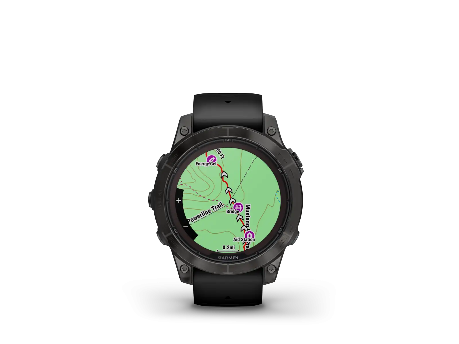 Garmin fenix 7 Pro Sapphire Solar Edition Smartwatch Carbon Grey DLC Titanium/Black