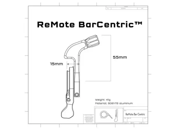 Wolf Tooth Remote BarCentric Sattelstützenhebel