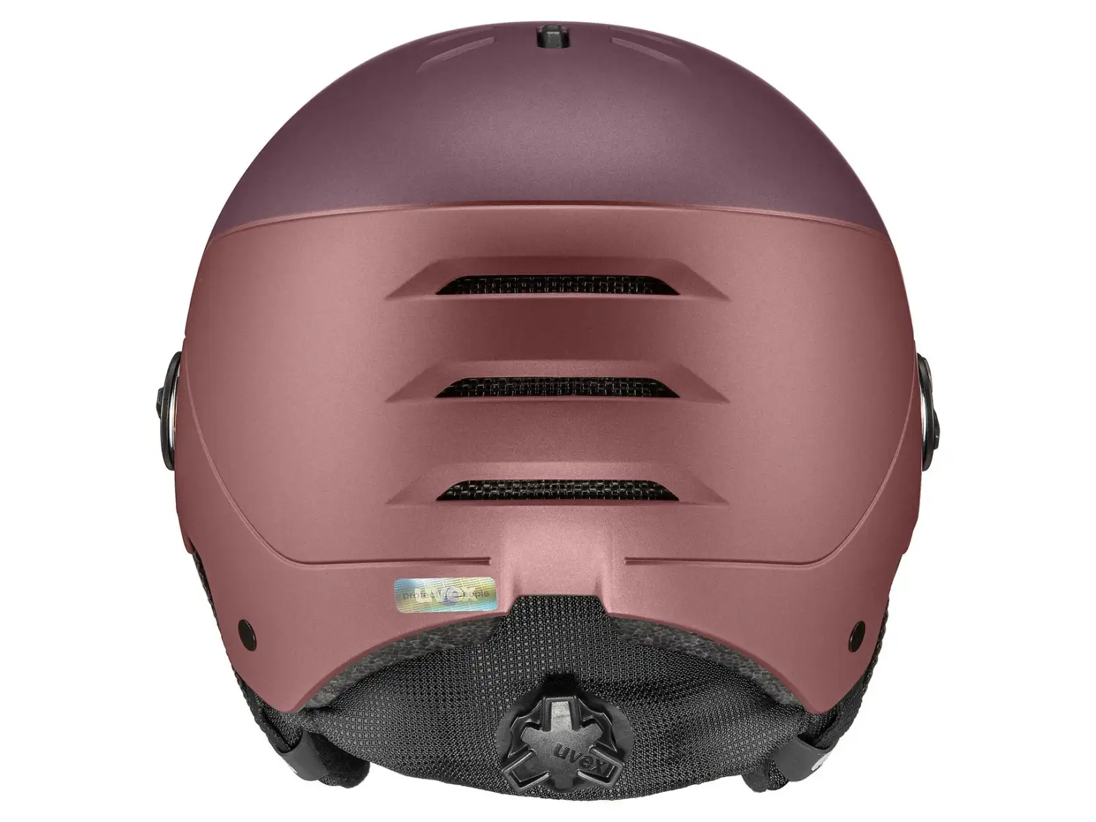 Uvex Wanted Visor Skihelm bramble/antique rose