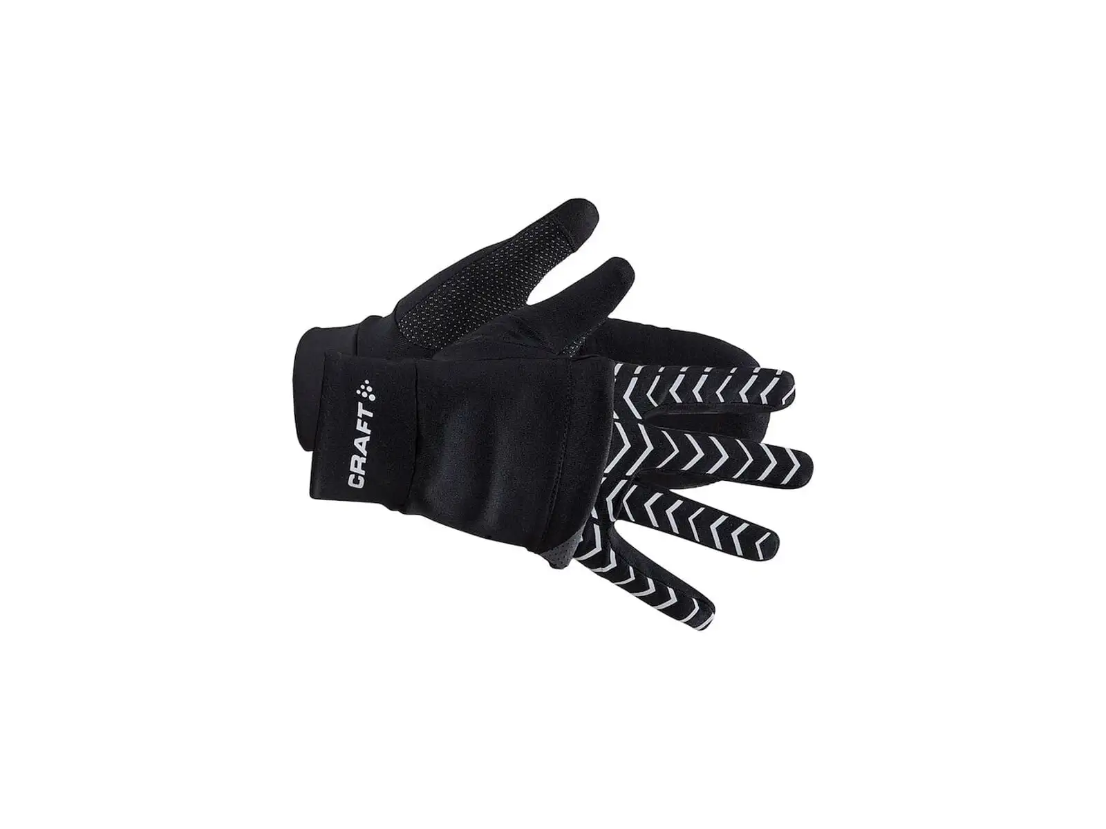 Craft ADV Lumen Hybrid Laufhandschuhe schwarz