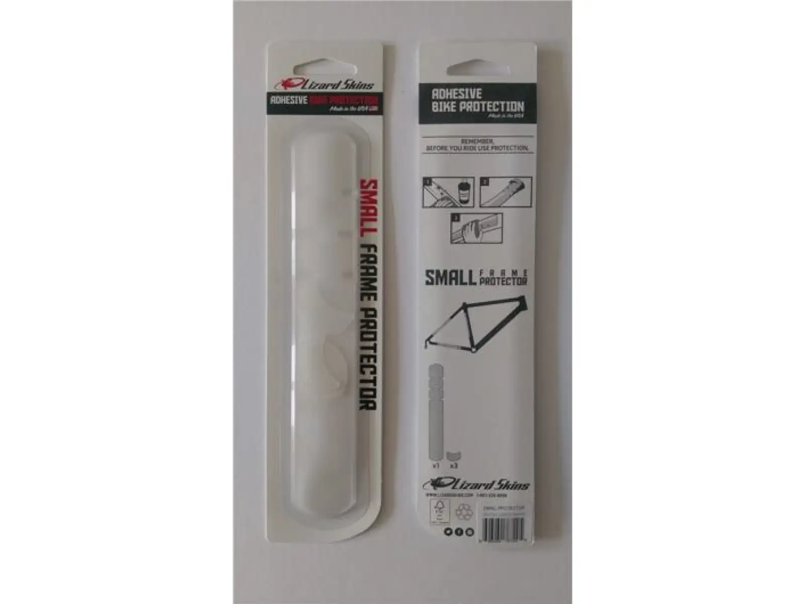 Lizard Skins Small Frame Protector Rahmenschutz Matt Clear