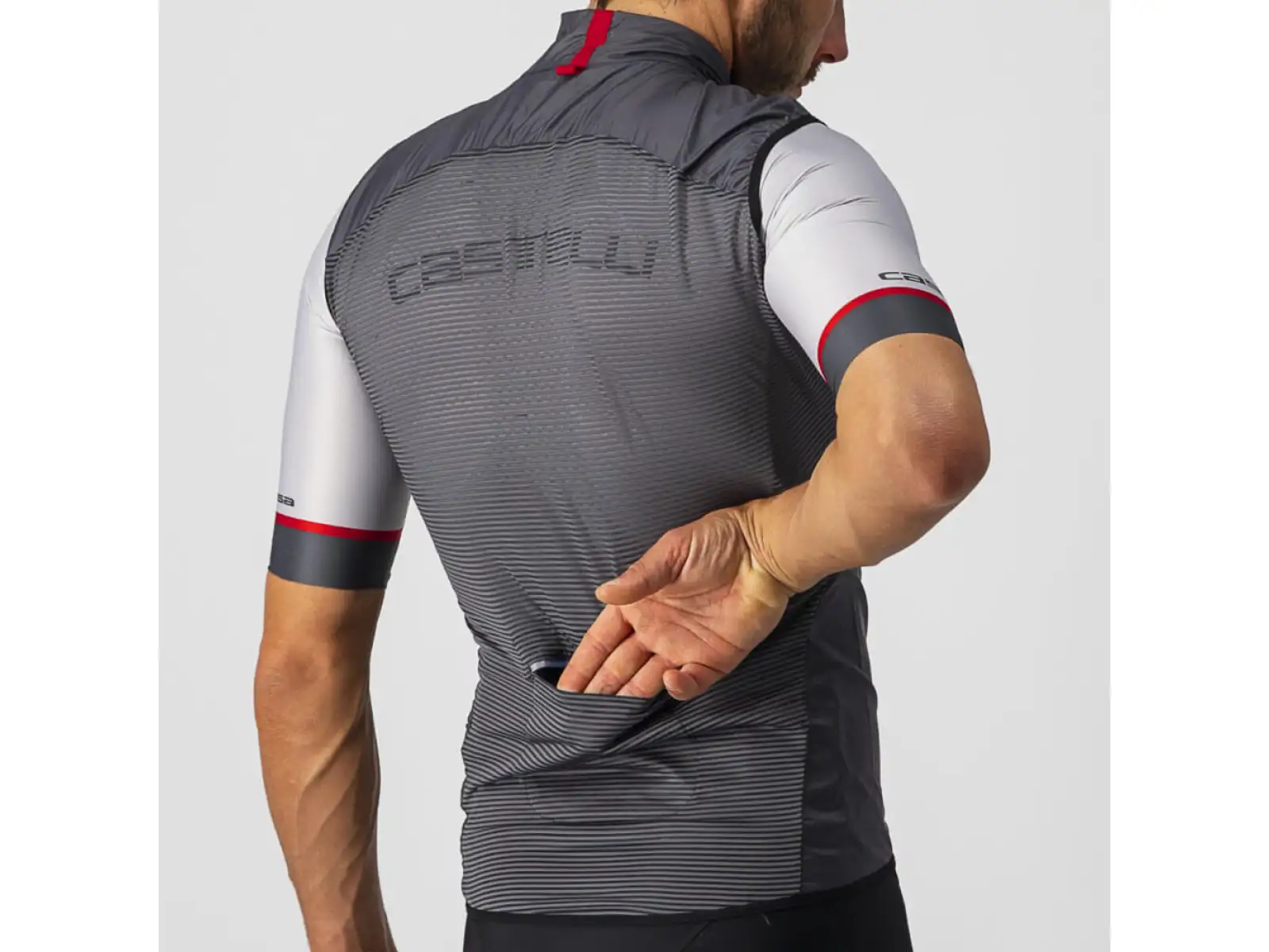 Castelli Aria Herren Weste Dark Grey