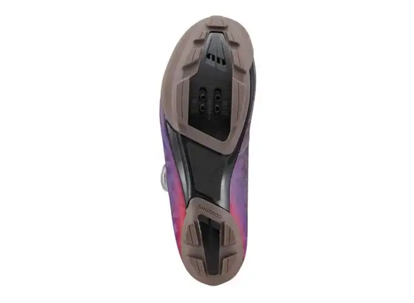 Shimano SH-RX600 Damen Gravel-Schuhe grau/lila