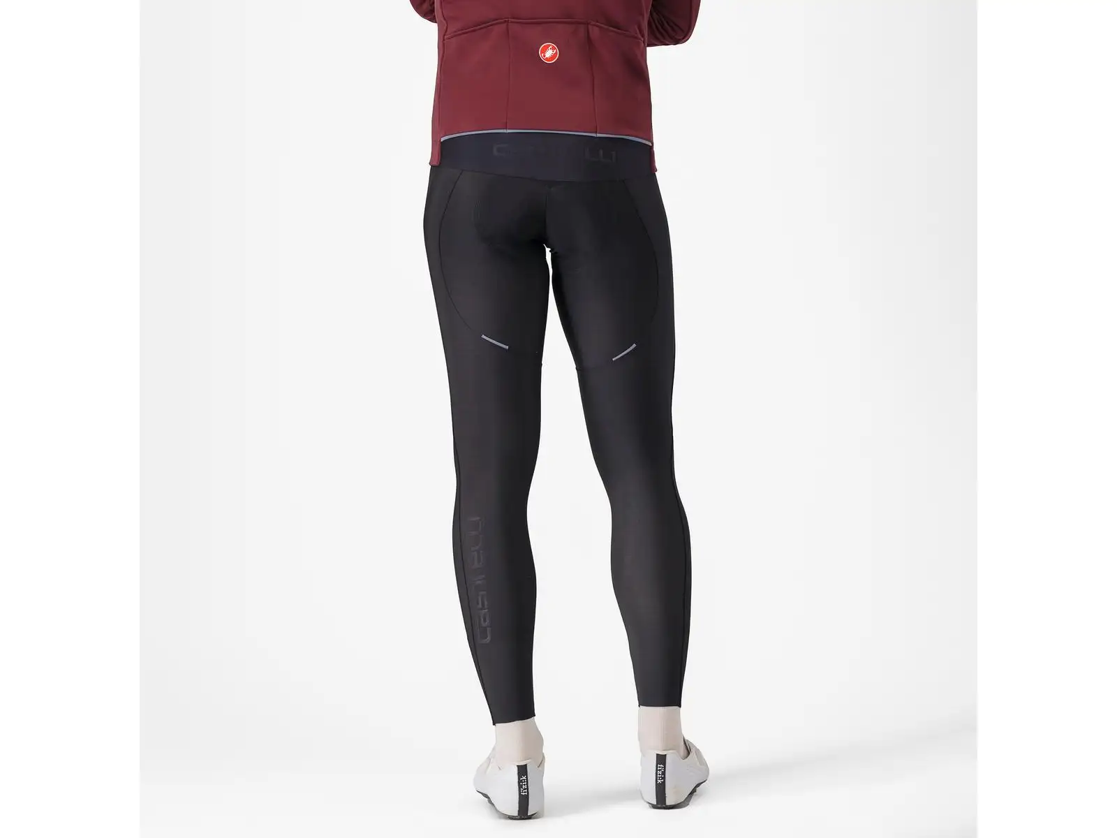 Castelli Espresso Bibtight Herrenhose mit Trägern und Polsterung Schwarz