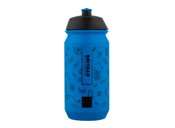 Force Play Fahrradflasche 500 ml blau/schwarz
