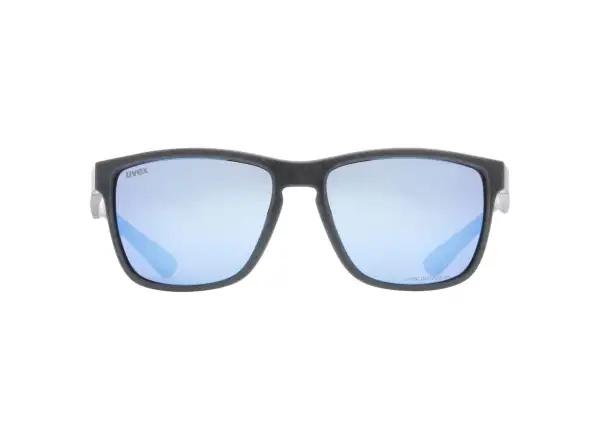Uvex LGL Ocean 2 P Brille Black Mat / Mirror Blue (KAT. 3)