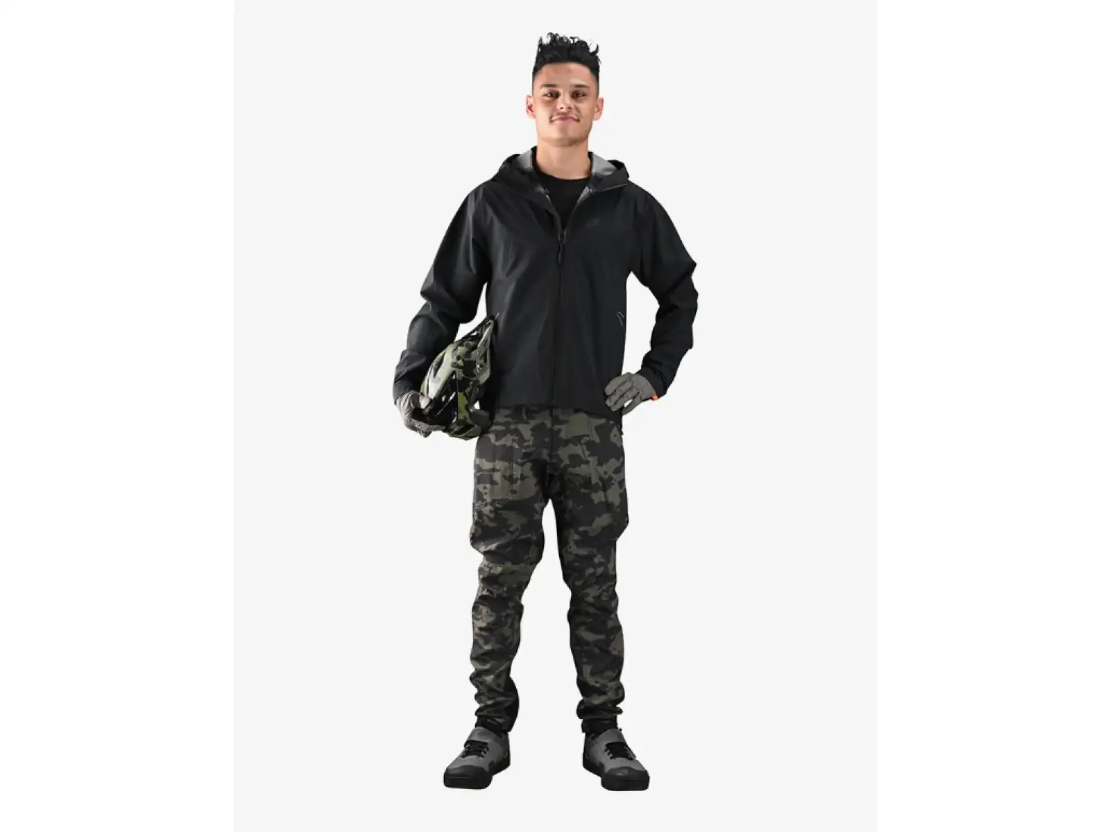 Troy Lee Designs Descent Herrenjacke Solid Black