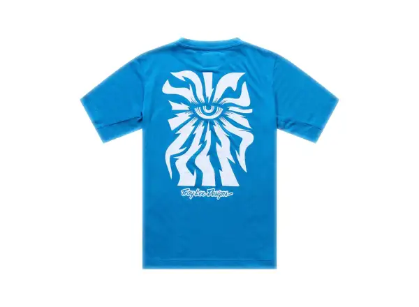 Troy Lee Designs Skyline Ride Kindertrikot One Eye Aero Blue