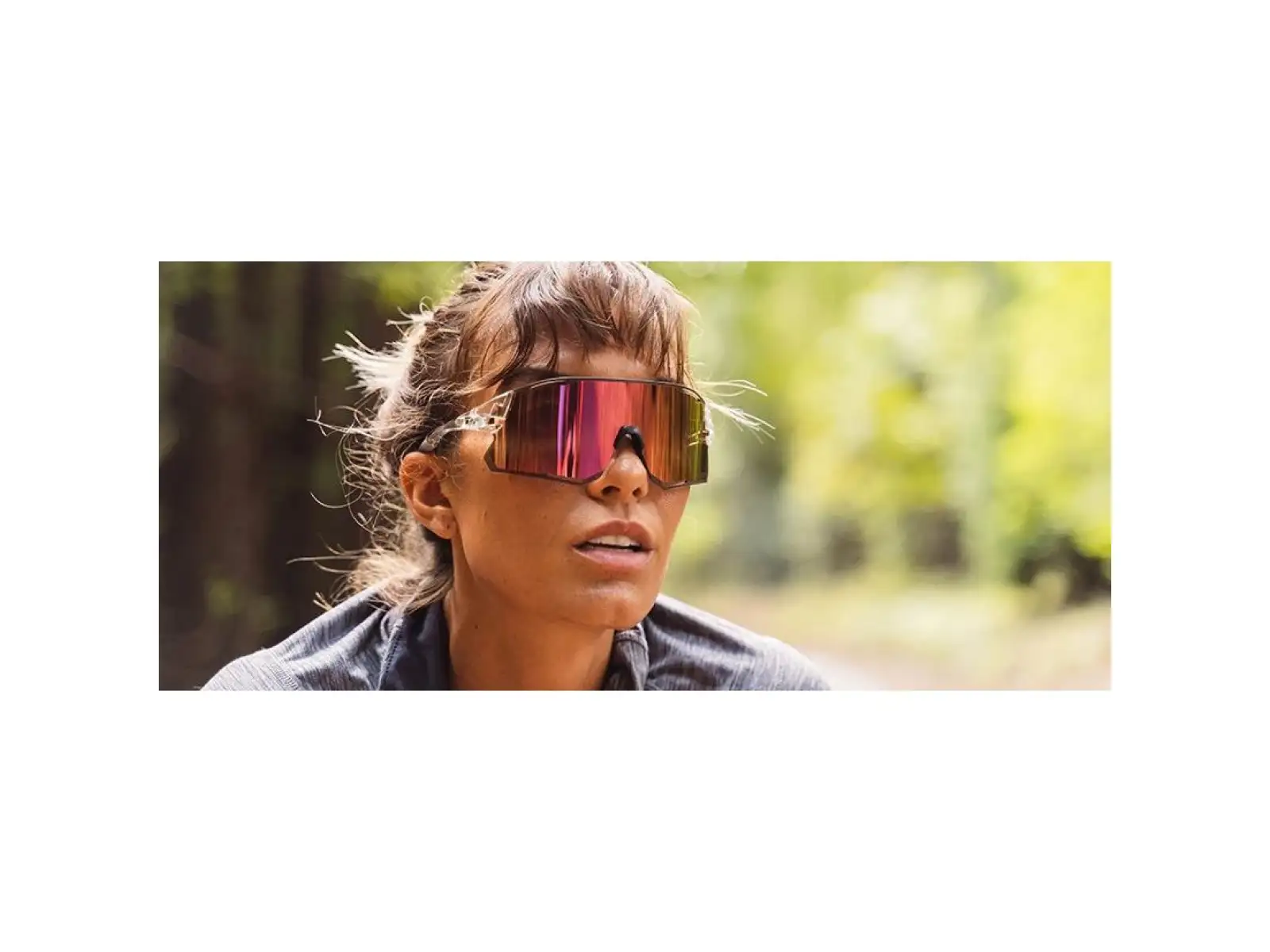 Tifosi Rail Race Sportbrille Crystal Clear/Clarion Rose/Clear