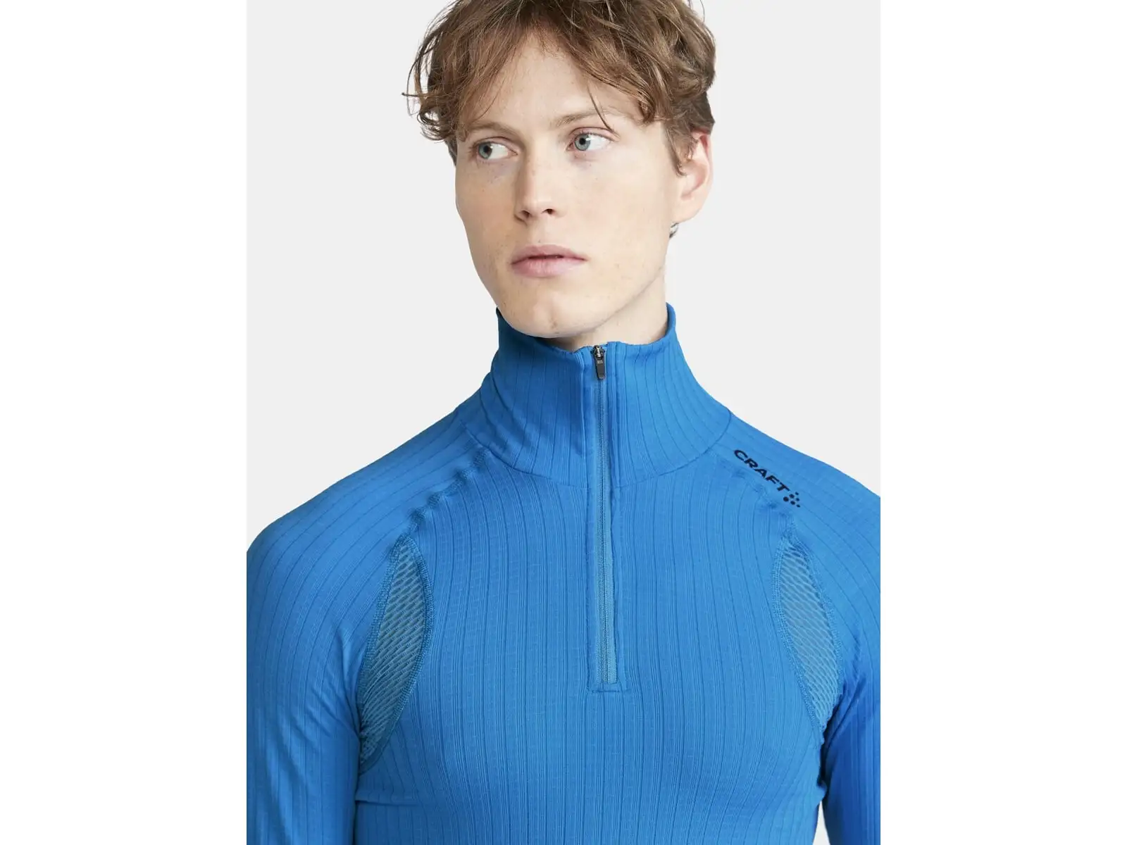 Craft Active Extreme X Zip Herren Langarmshirt Blau