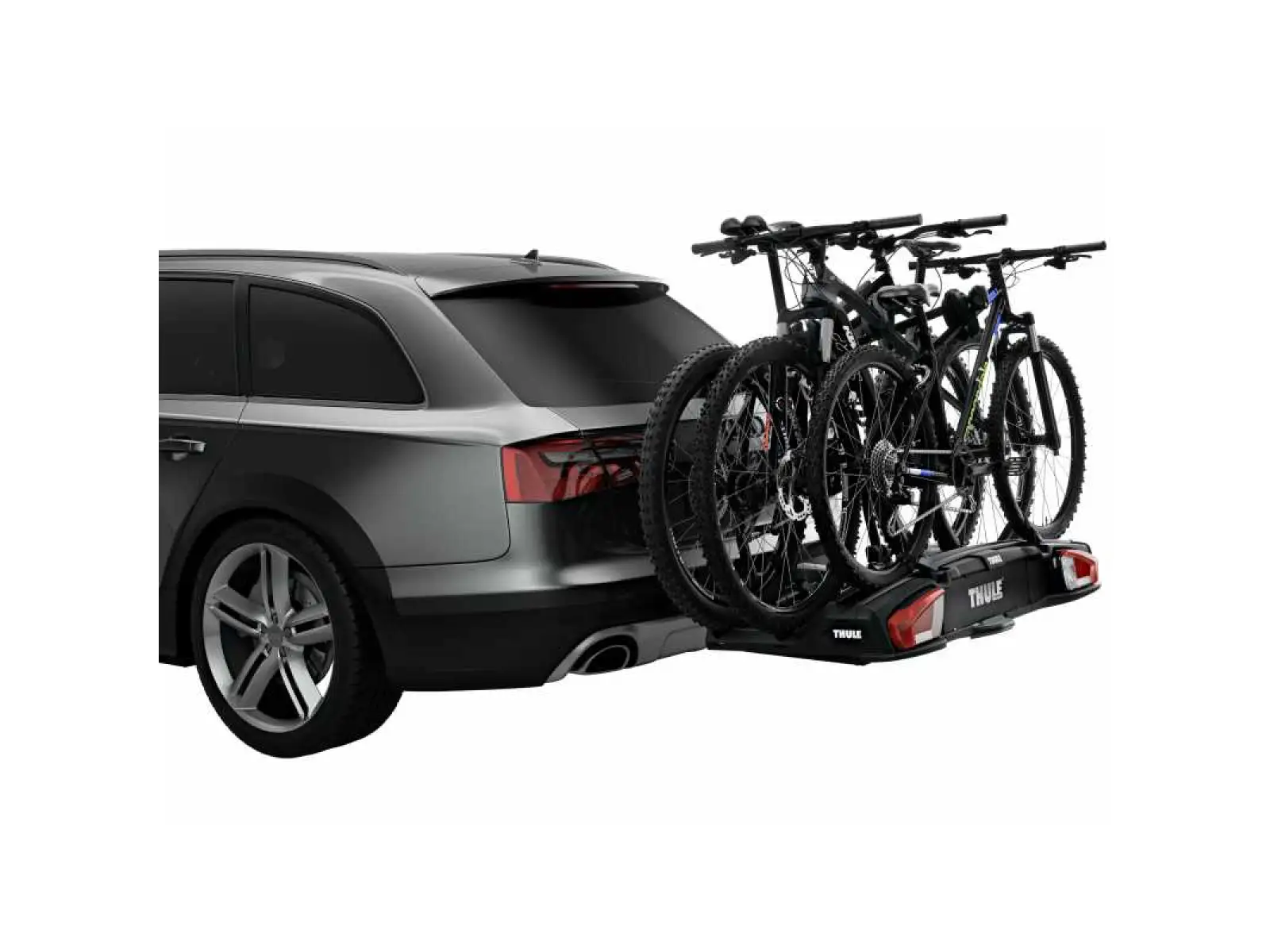 Thule VeloSpace XT 939 Fahrradträger für Anhängerkupplung für 3-4 Räder Schwarz