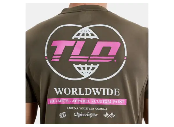 Troy Lee Designs Skyline Ride Tee Herren Trikot Kurzarm Worldwide Caper