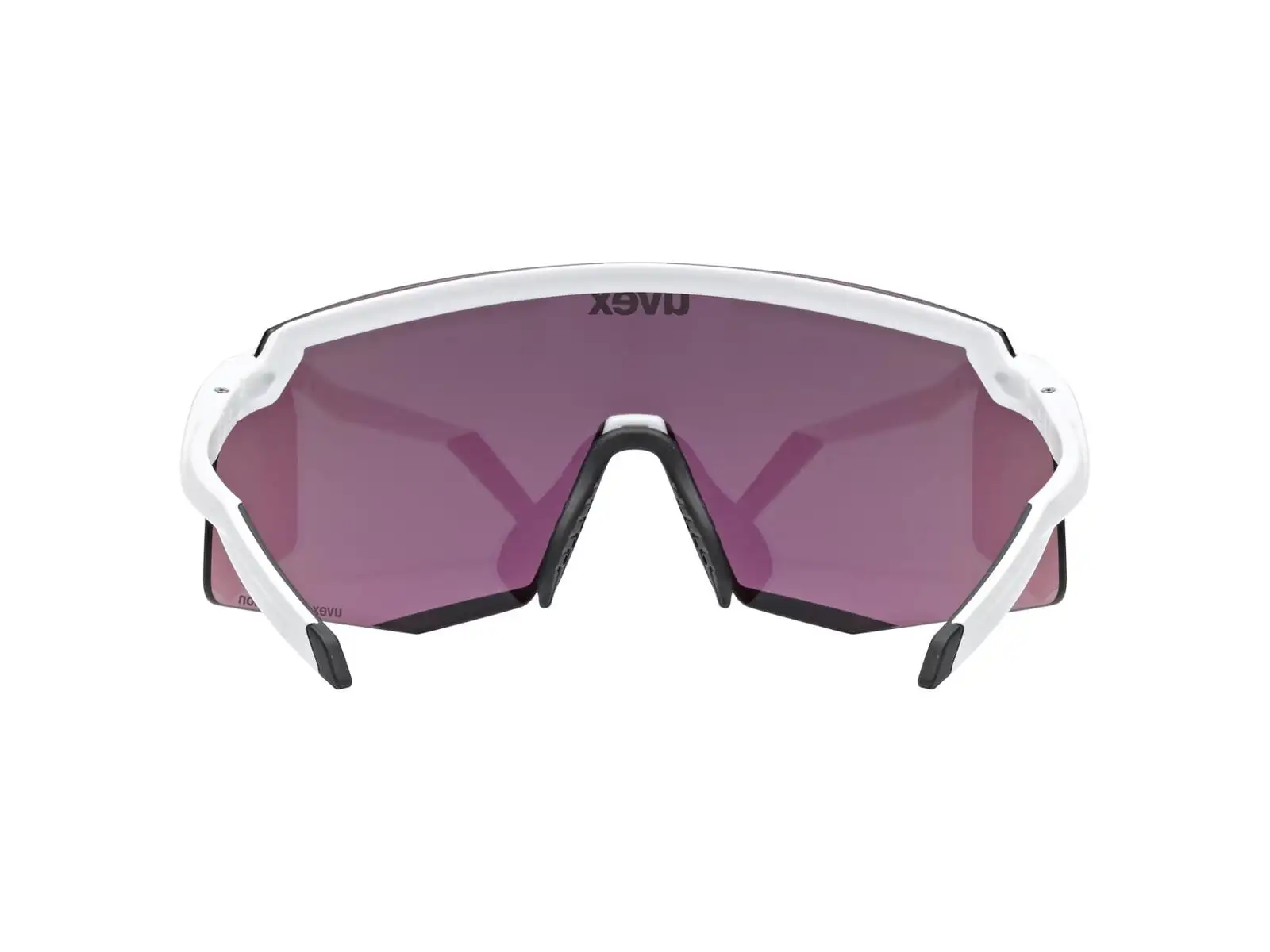 Uvex Pace Stage Colorvision Brille White Matt/Mirror Green