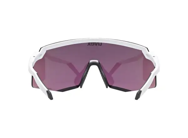 Uvex Pace Stage Colorvision Brille White Matt/Mirror Green