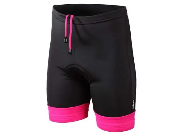 Junior Etape Kinder Shorts Schwarz/Rosa
