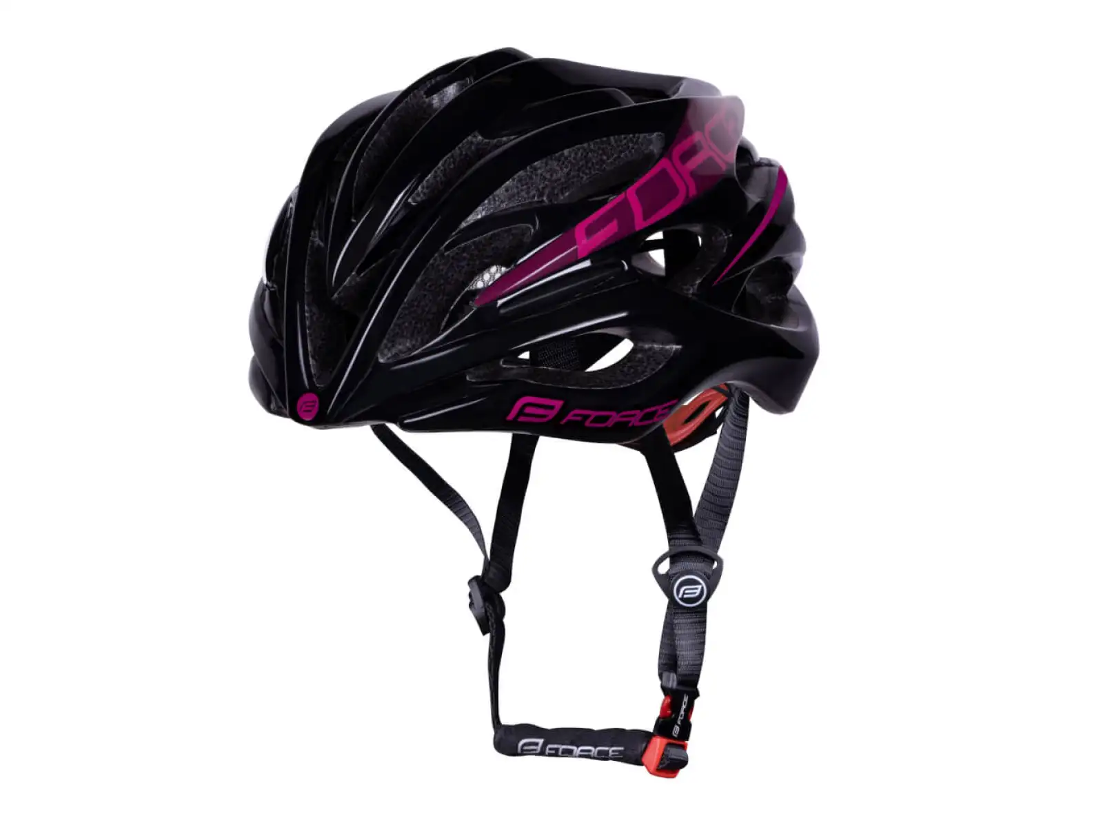 Force Saurus Helm schwarz/rosa, Größe M/L (57 - 61 cm)