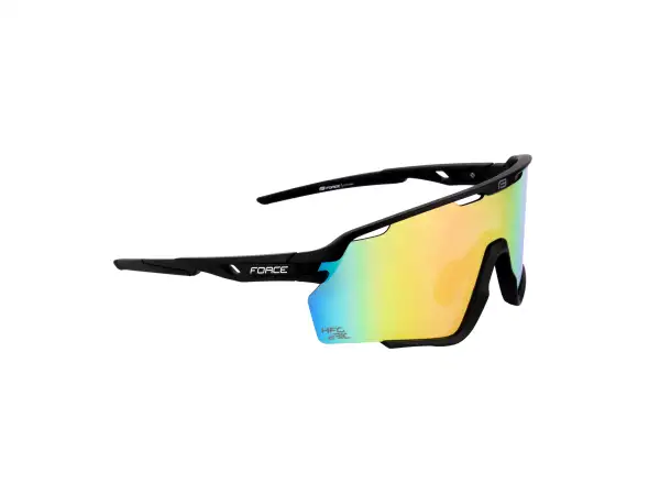 Force Cyclone Brille schwarze/blau-violette Glas