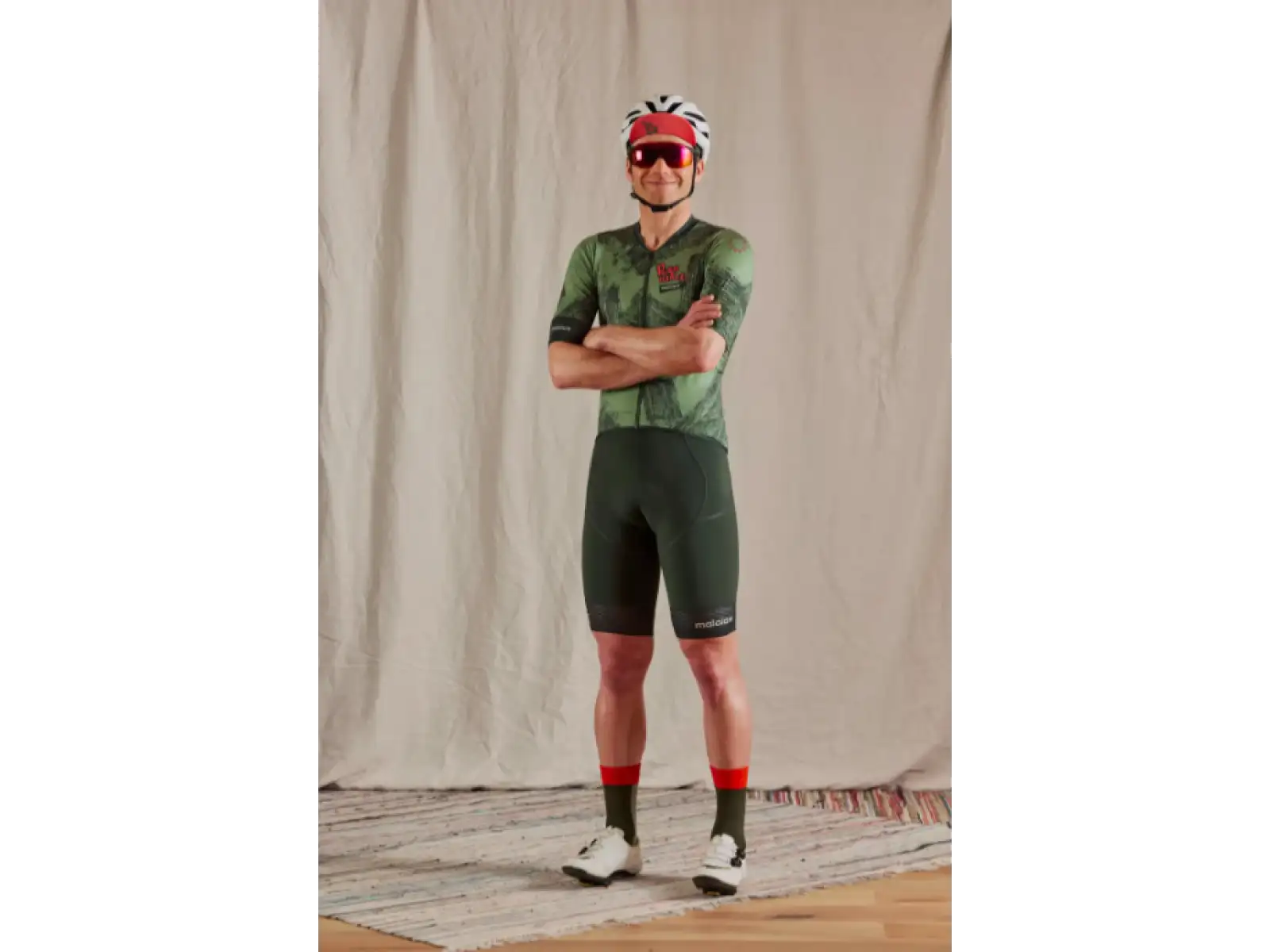 Maloja PushbikersM. Aero Herren-Trikot Kurzarm 1/2 Pastel Clover