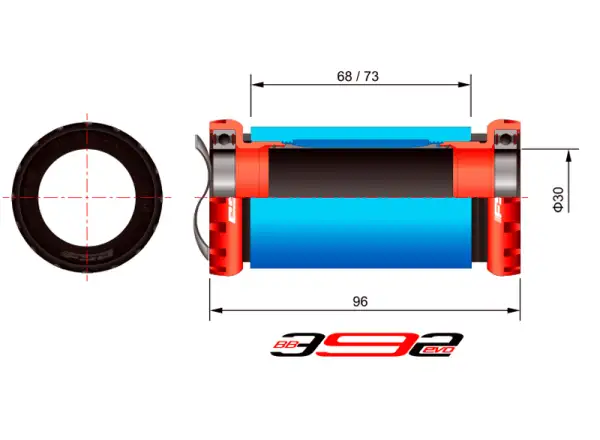 FSA MegaEVO 392 MTB Innenlager