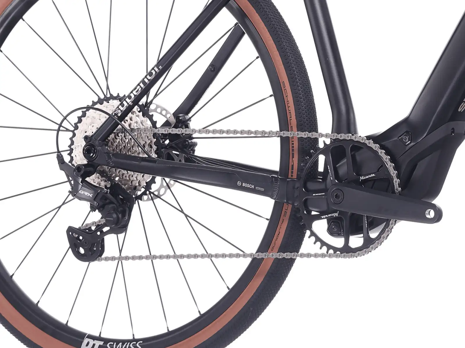 Superior iXR 6.5 Gravel E-Bike Gloss Black / Matte Black