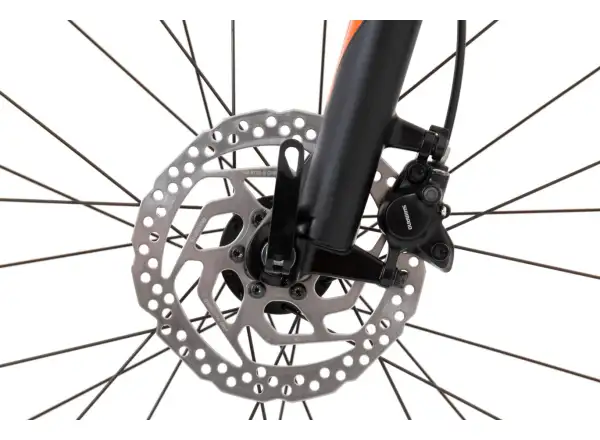 Rock Machine Blizz 27 HD Kinderfahrrad Mat Khaki/Neon Orange/Black
