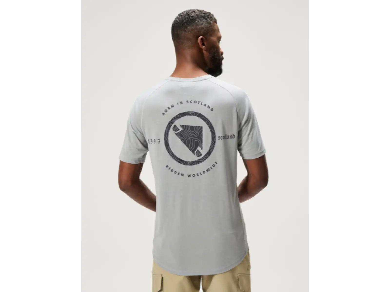 Endura Loop Herren T-Shirt kurzärmelig Dreich Grey