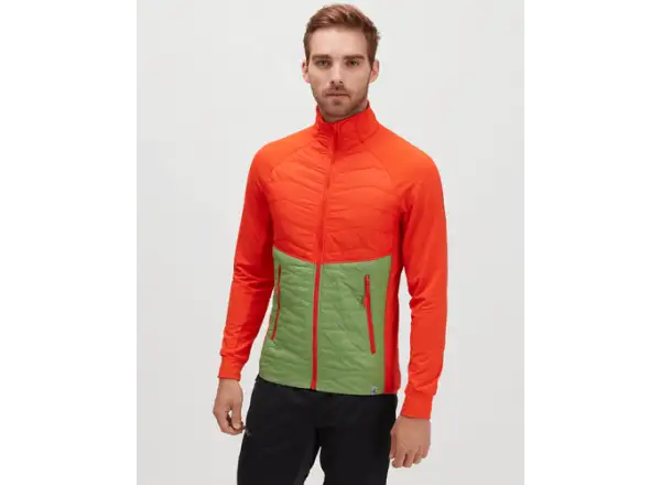 Silvini Grado Herren Hoodie rubin/gelb