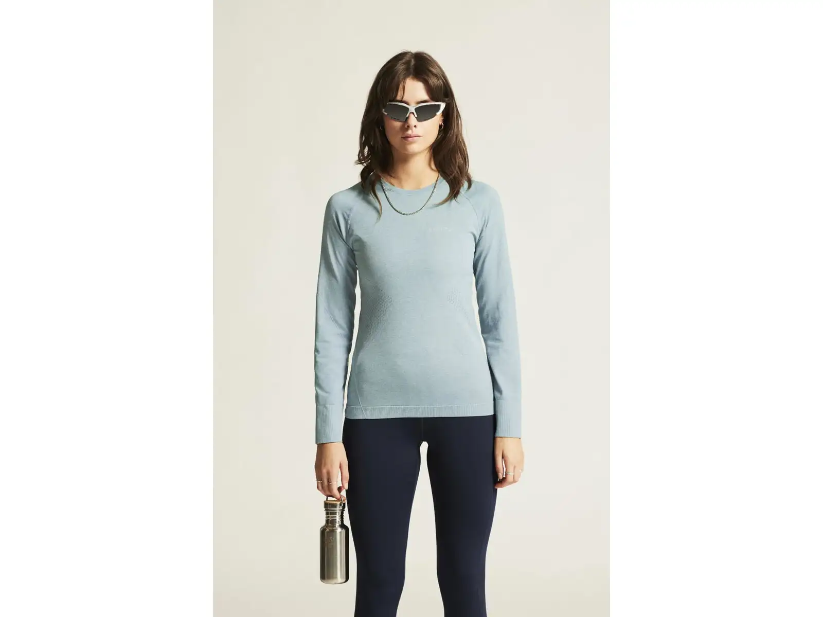 Craft Core Dry Active Comfort Damen Langarmshirt blau