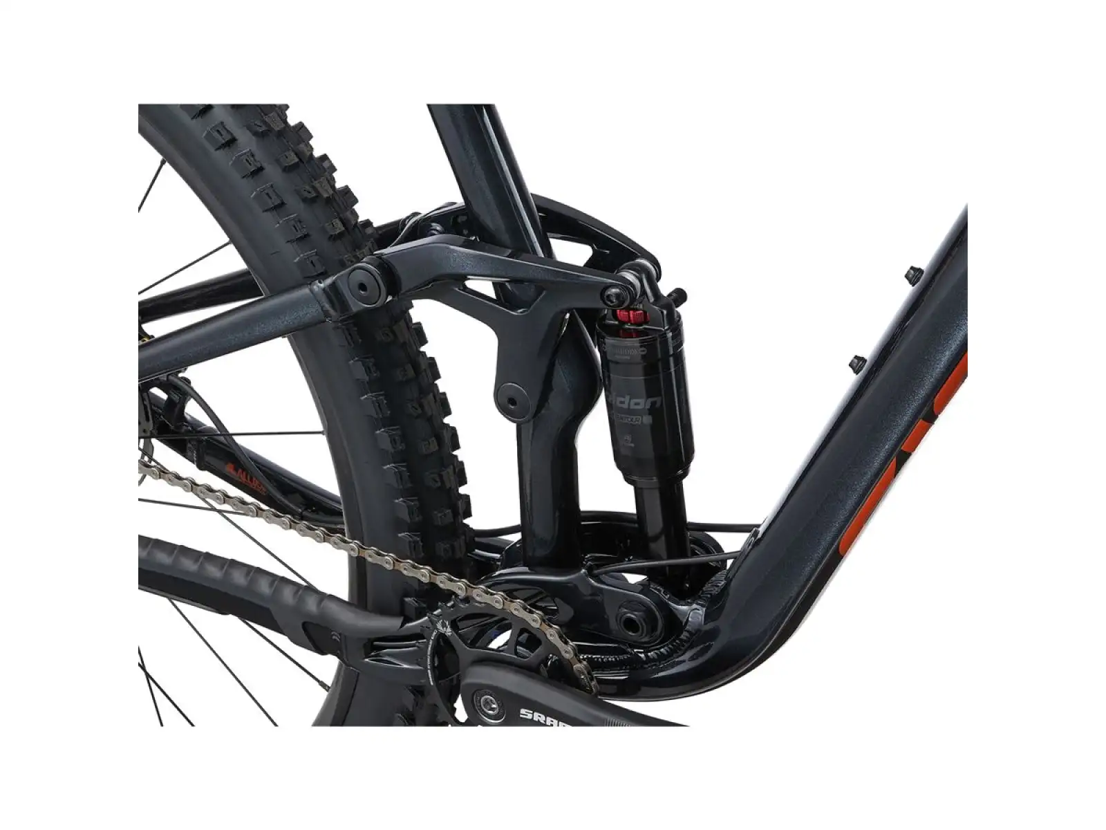 Giant Stance 29 1 vollgefedertes Fahrrad Metallic Black