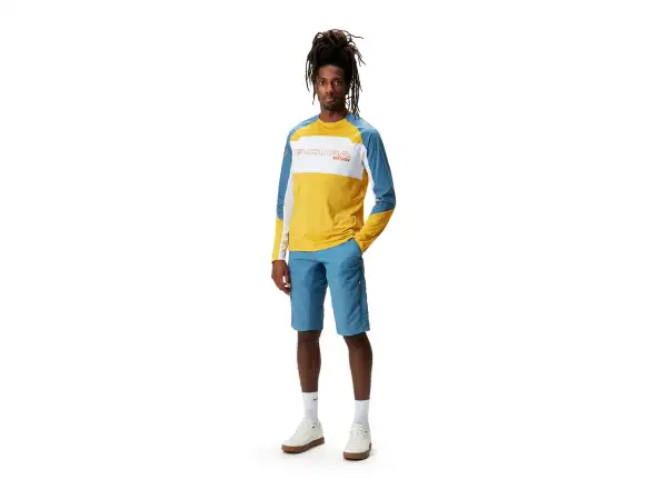 Endura Hummvee Shorts mit Einsatz Steel Blue