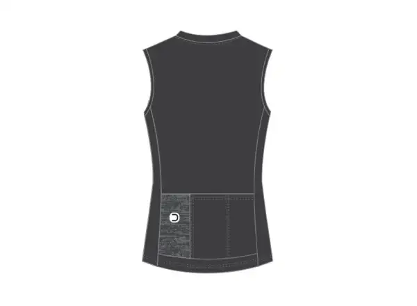 Dotout Signal Damen ärmelloses Trikot Light Black