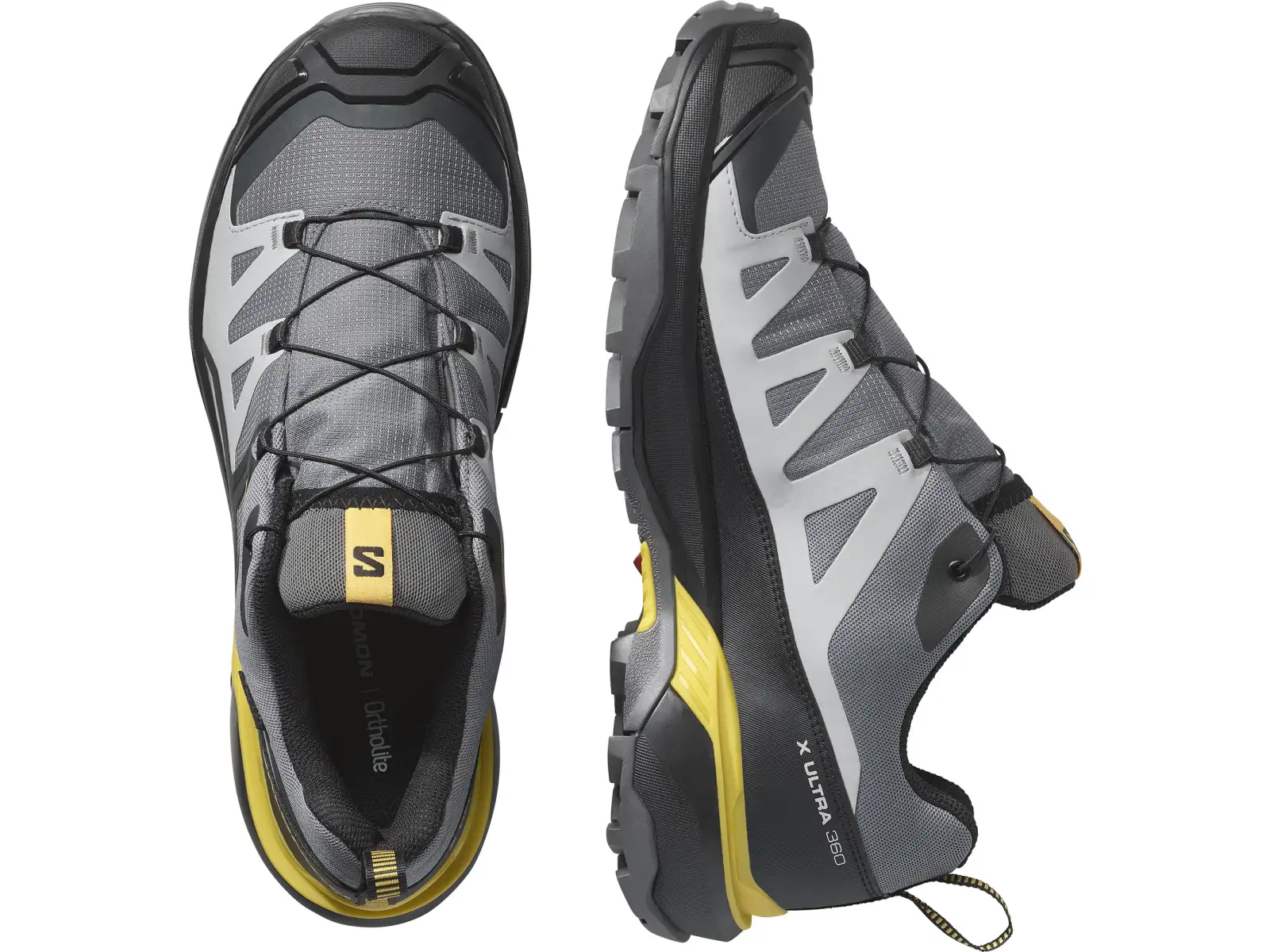 Salomon X Ultra 360 GTX Herren Wanderschuhe Castlerock/Black/Spicy Mustard