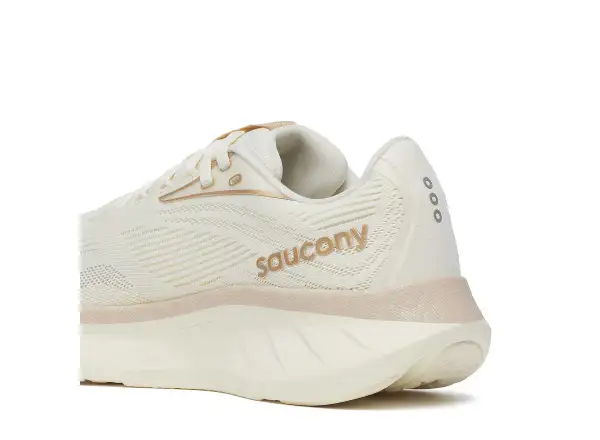 Saucony Ride 18 Damen Laufschuhe Vanilla