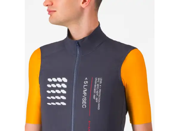 Castelli Espresso R-A/D Herrenweste Smoky Gray