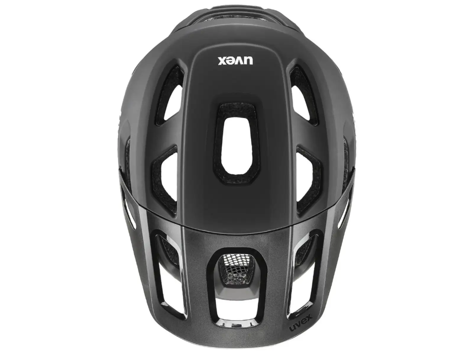 Uvex React Jr. Kinderhelm Black Matt