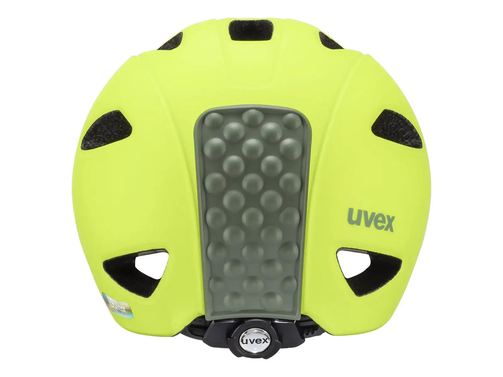 Uvex Oyo Kinderhelm Neon Yellow/Moss Green Matt