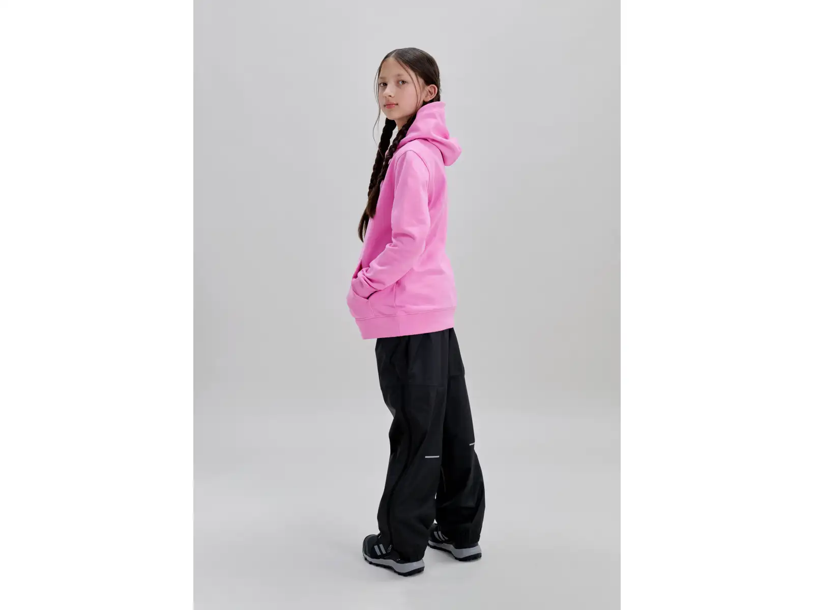POC Hood Jr Kinder-Kapuzenpullover Thulite Pink/Hydrogen White