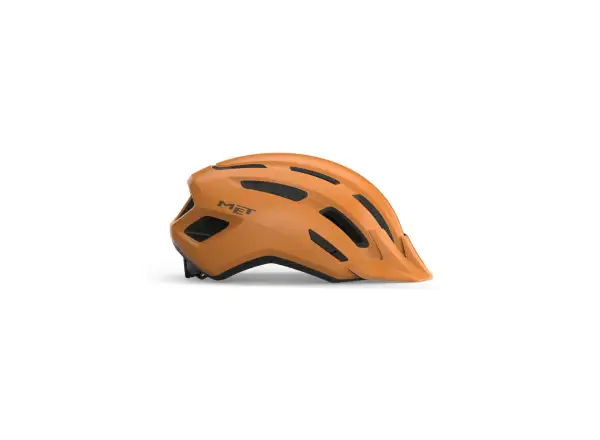 MET Downtown Helm Orange