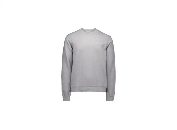 POC Crew Sweatshirt Grey Melange/Hydrogen White