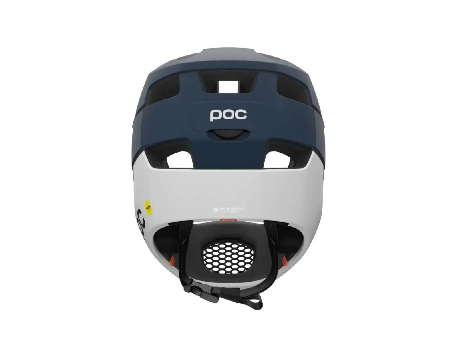 POC Otocon Race MIPS Helm Apatite Navy Matt/Hydrogen White Matt