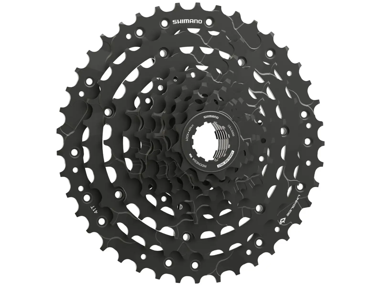 Shimano CUES CS-LG300-9 Linkglide 9-fach Kassette 11-41