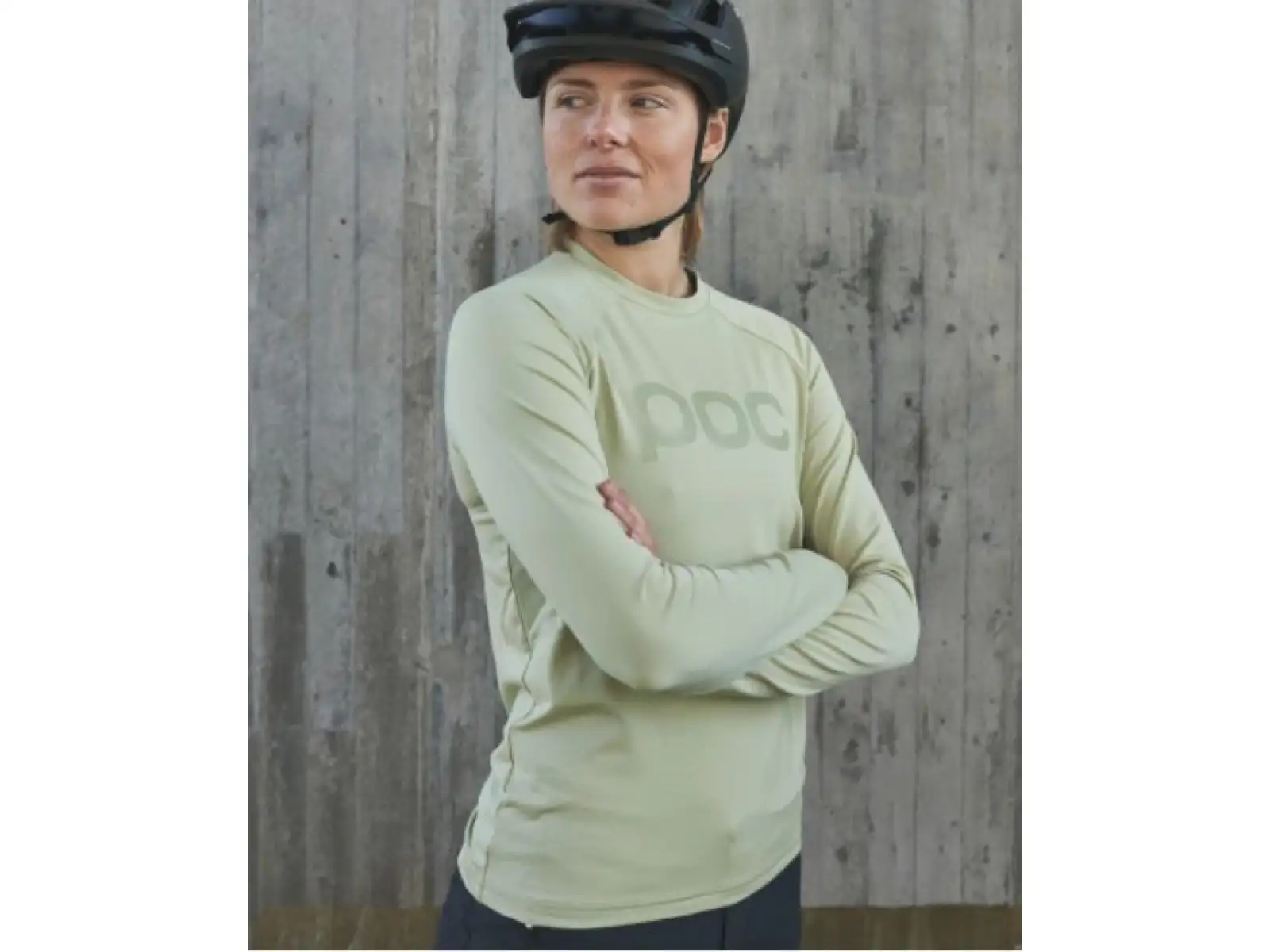 POC W Reform Enduro Damen Langarmtrikot Prehnite Green