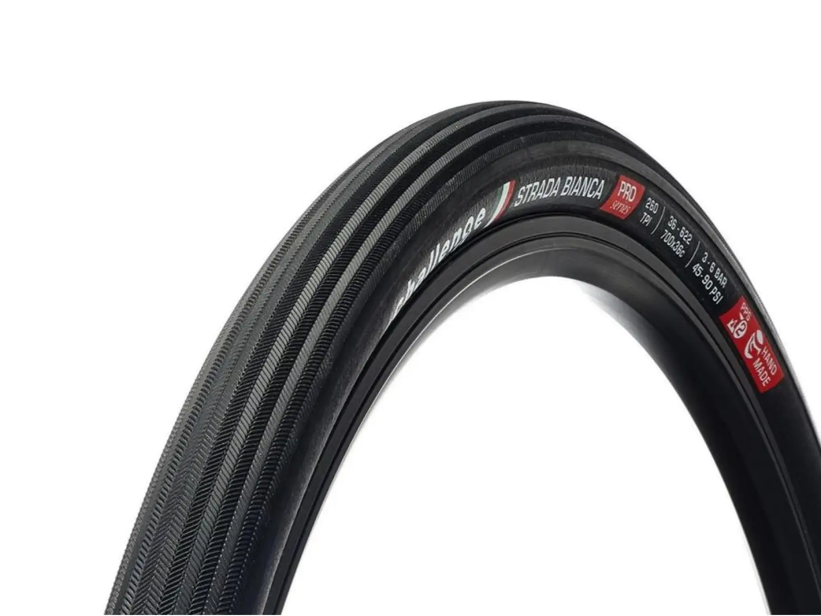 Challenge Strada Bianca Race TLR 28" Straßenreifen Kevlar schwarz