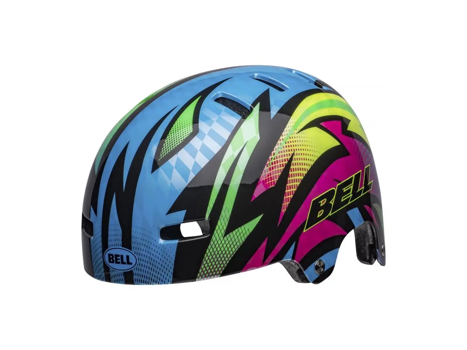 Bell Span Helm Blau/Magenta Psycho