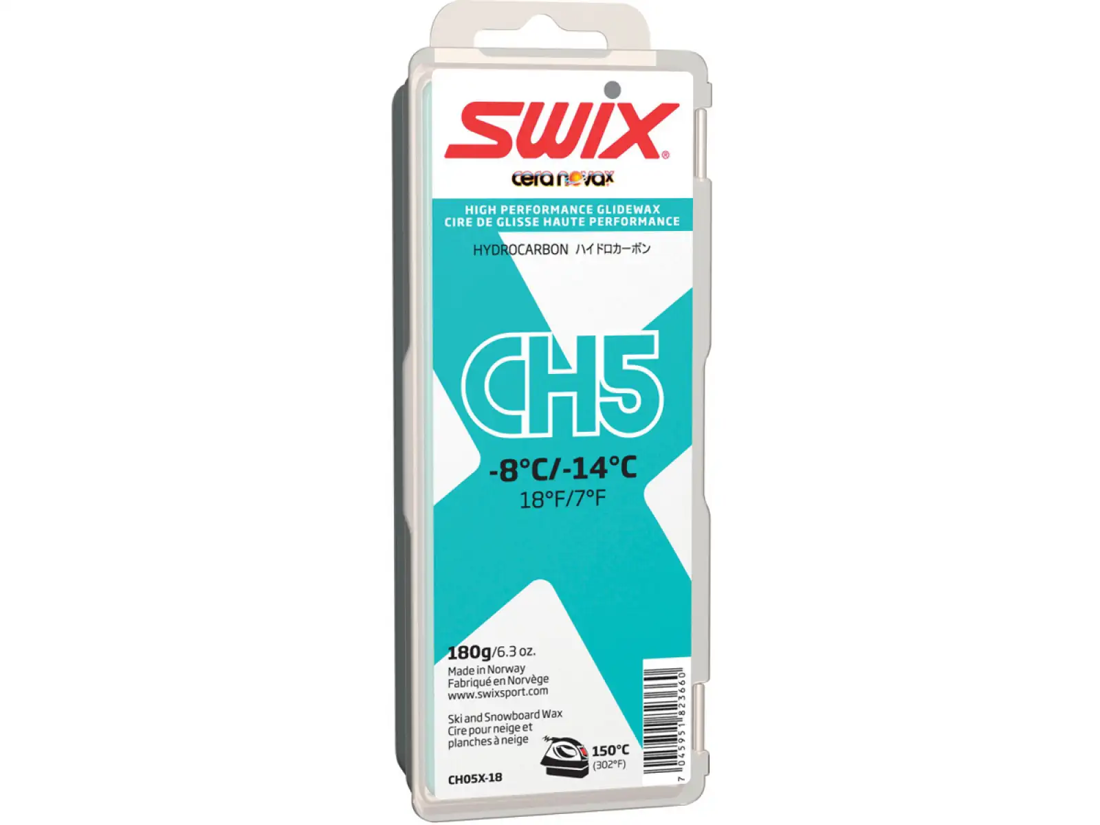 Swix CH5X-18 Gleitwachs 180 g