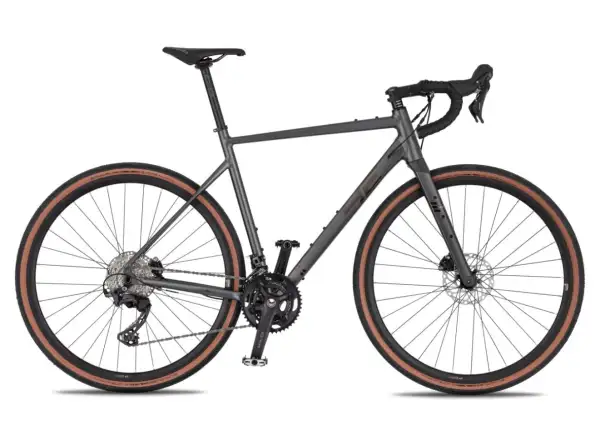 4Ever Gromvel Elite Gravelbike Titan matt