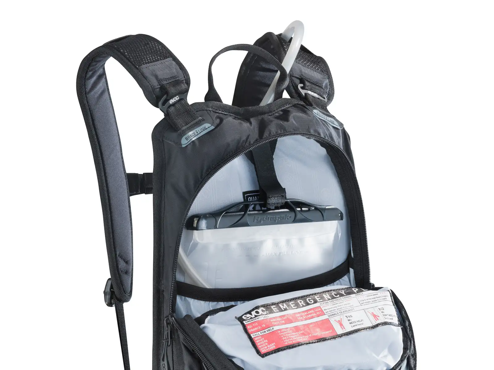 Evoc Stage 6 Rucksack 6 l + Trinkblase 2 l schwarz