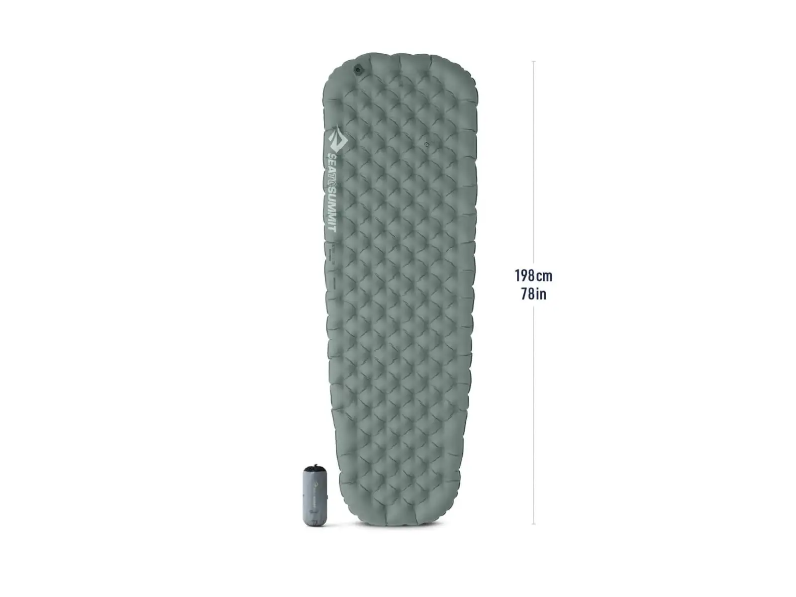 Sea To Summit Ether Light XR Insulated ASC Mat - Large Dark Grey