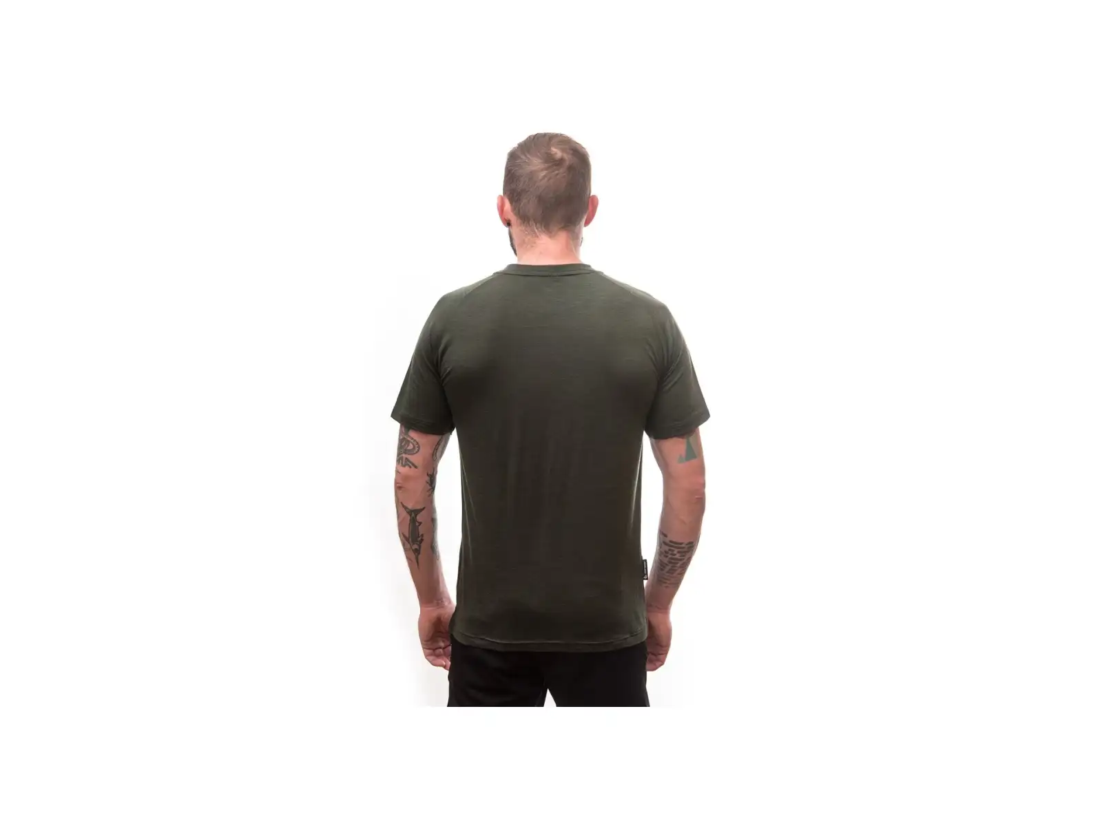 Sensor Merino Air Earth Herren T-Shirt kurzarm Olive Green