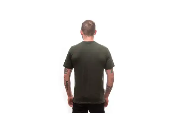 Sensor Merino Air Earth Herren T-Shirt kurzarm Olive Green